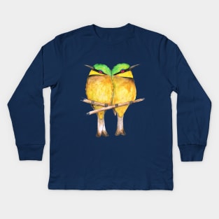 Little bee-eaters Kids Long Sleeve T-Shirt